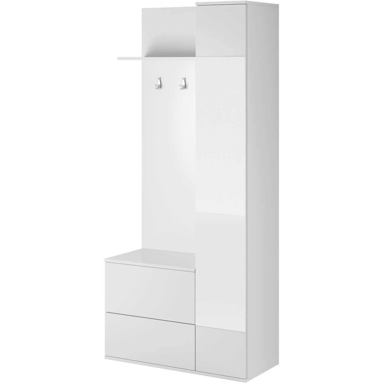 Biała garderoba GREEN