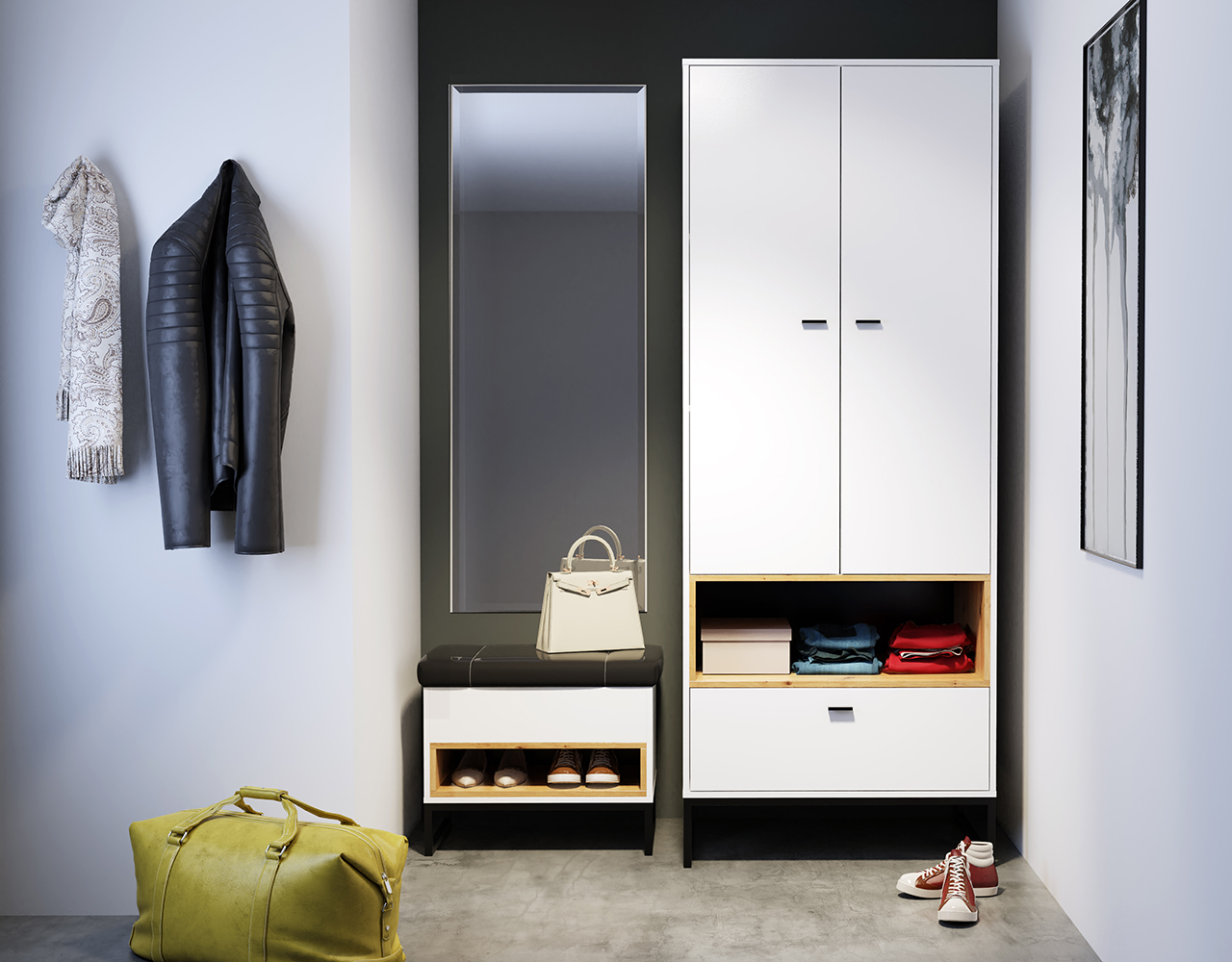 Garderoba OLIER 2