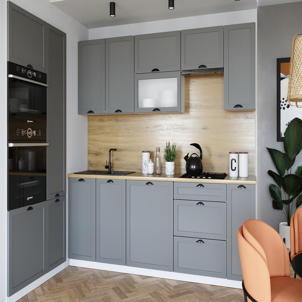 Kuchnia ADELE 1 szary