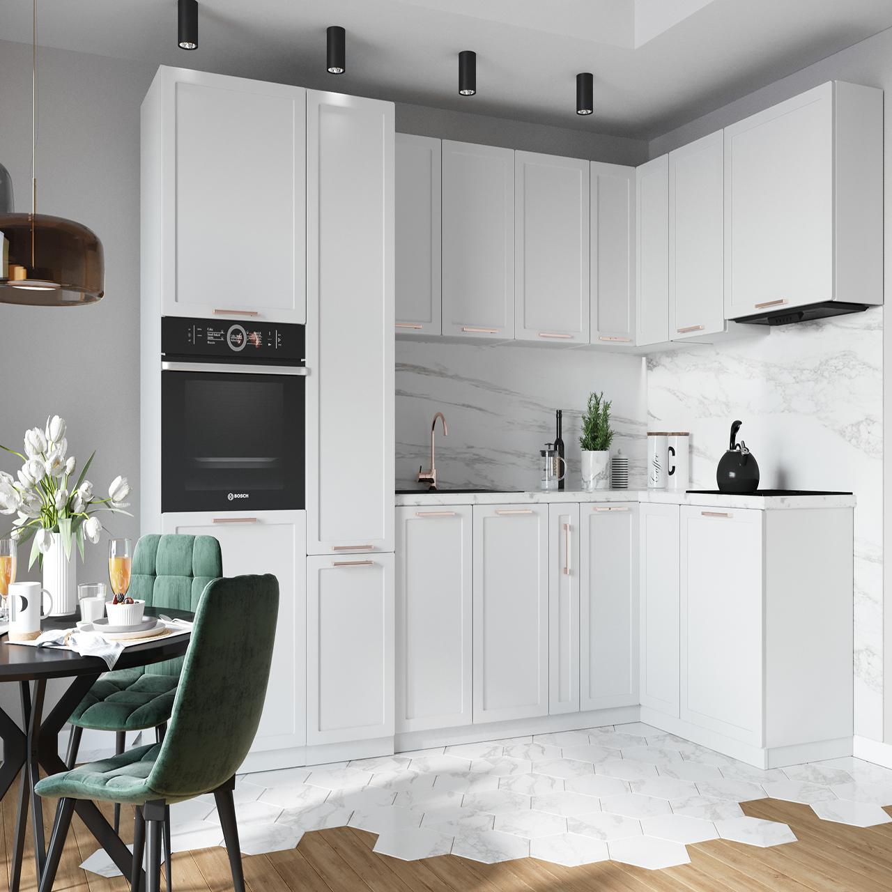 Kuchnia narożna ADELE