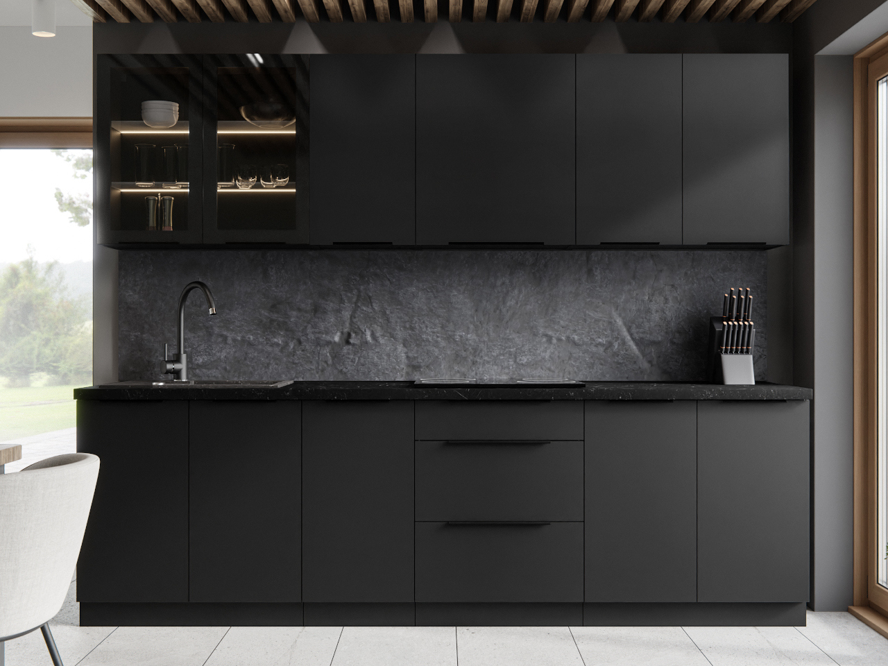 lempert zestaw siena 2 260 silvia kuch 2 czarny czarny