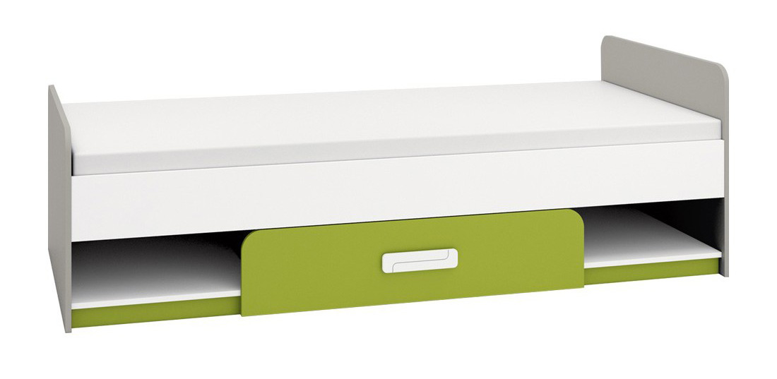 Łóżko AIQ zielony