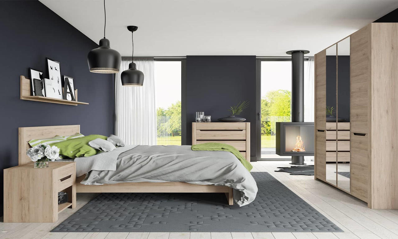 Zestaw mebli do sypialni DESJO