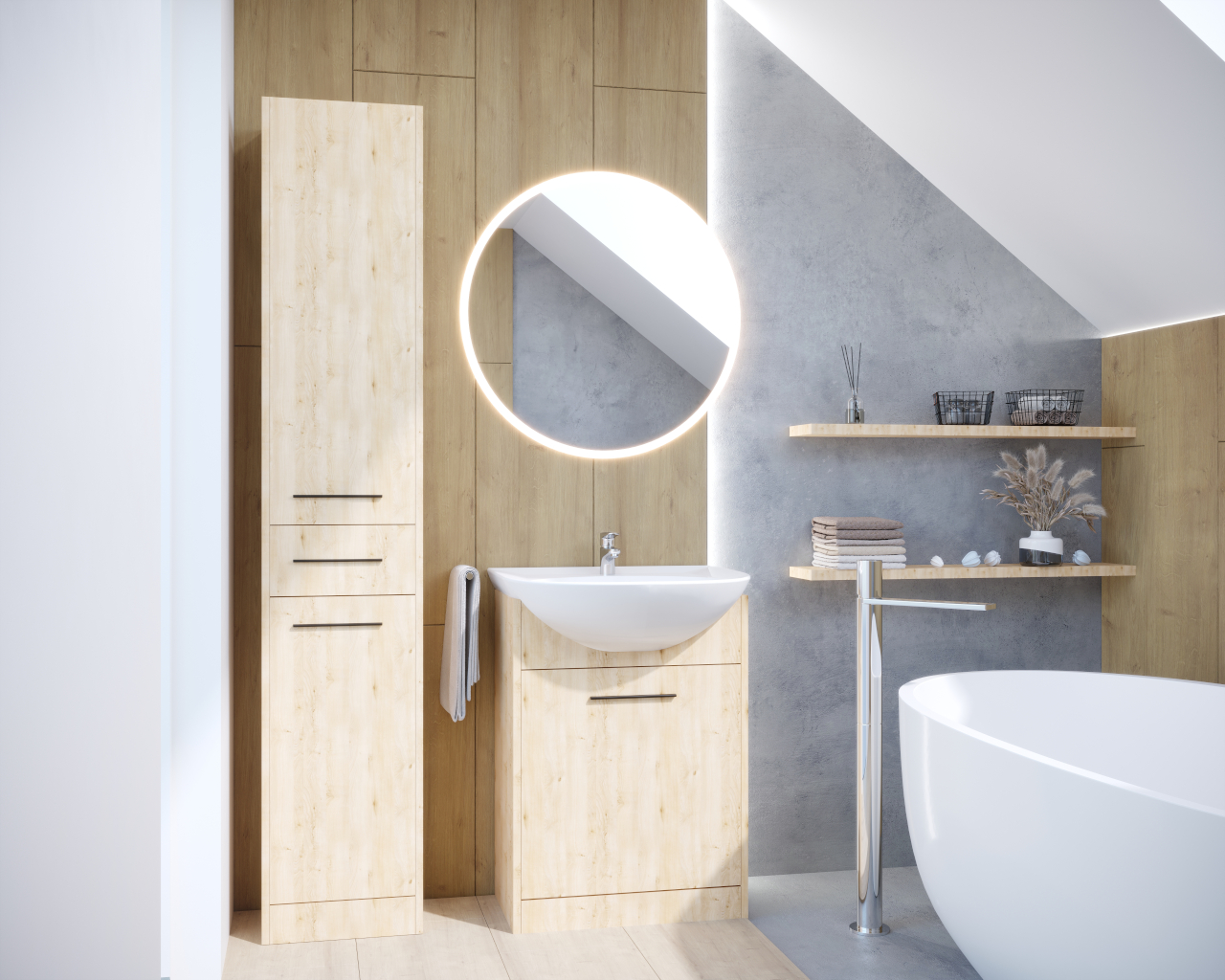 Meble łazienkowe NEPPA long artisan