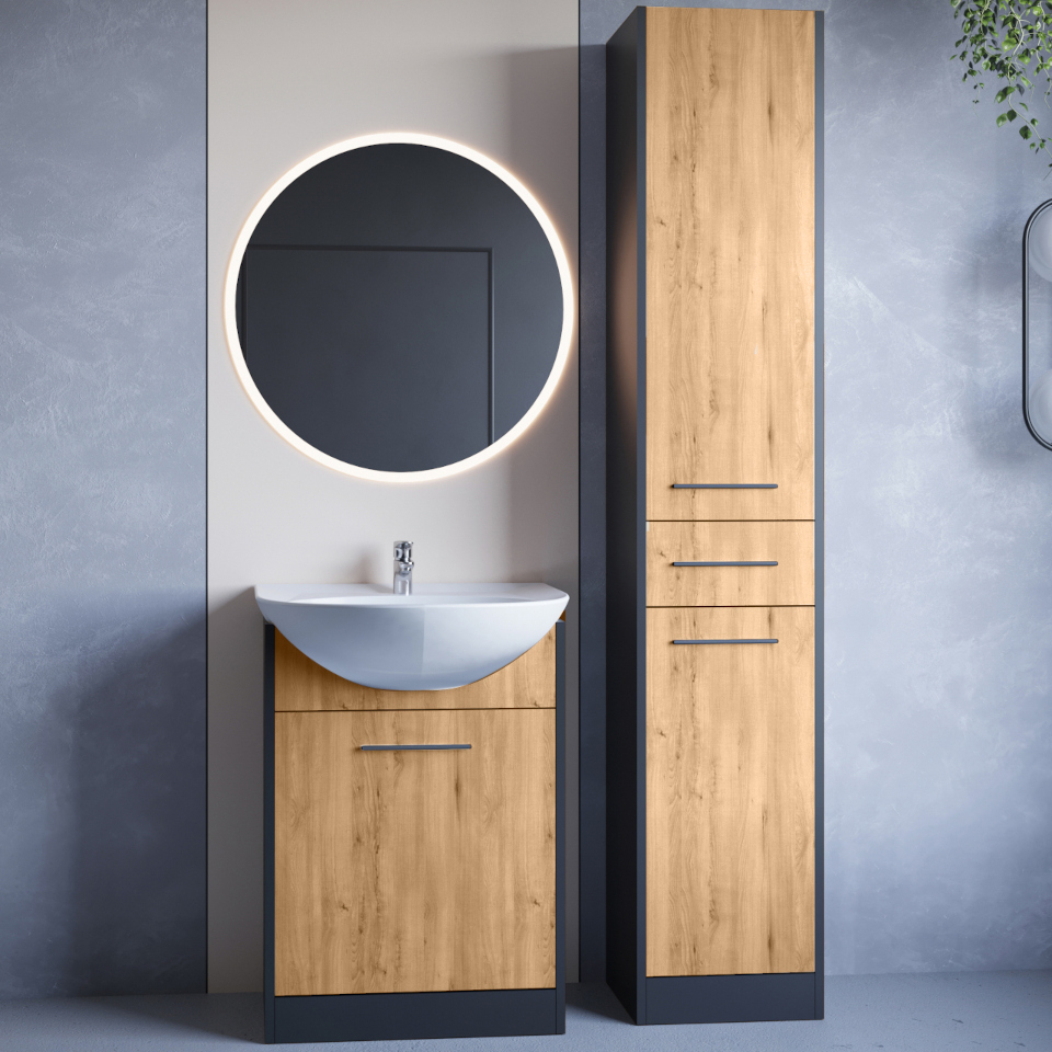 meble do lazienki neppa long czarny artisan