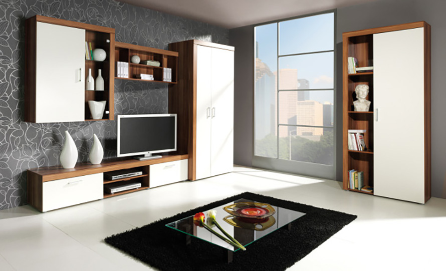 Meble SAMBA śliwa krem