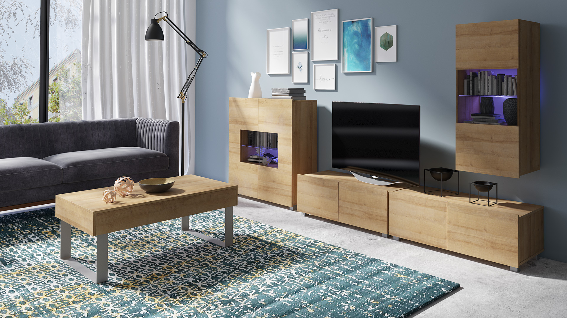 Meblościanka CALABRIA 17