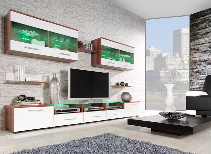 Meblościanka Cama śliwa