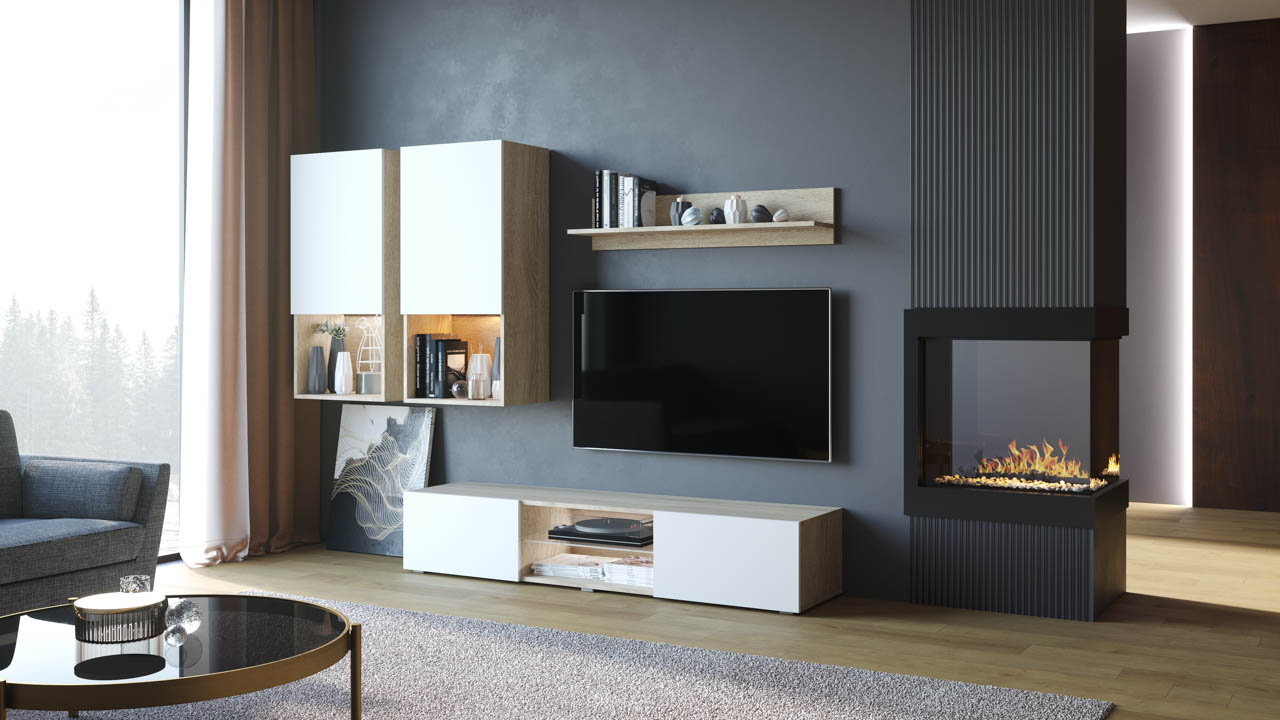 Meblościanka Deco sonoma