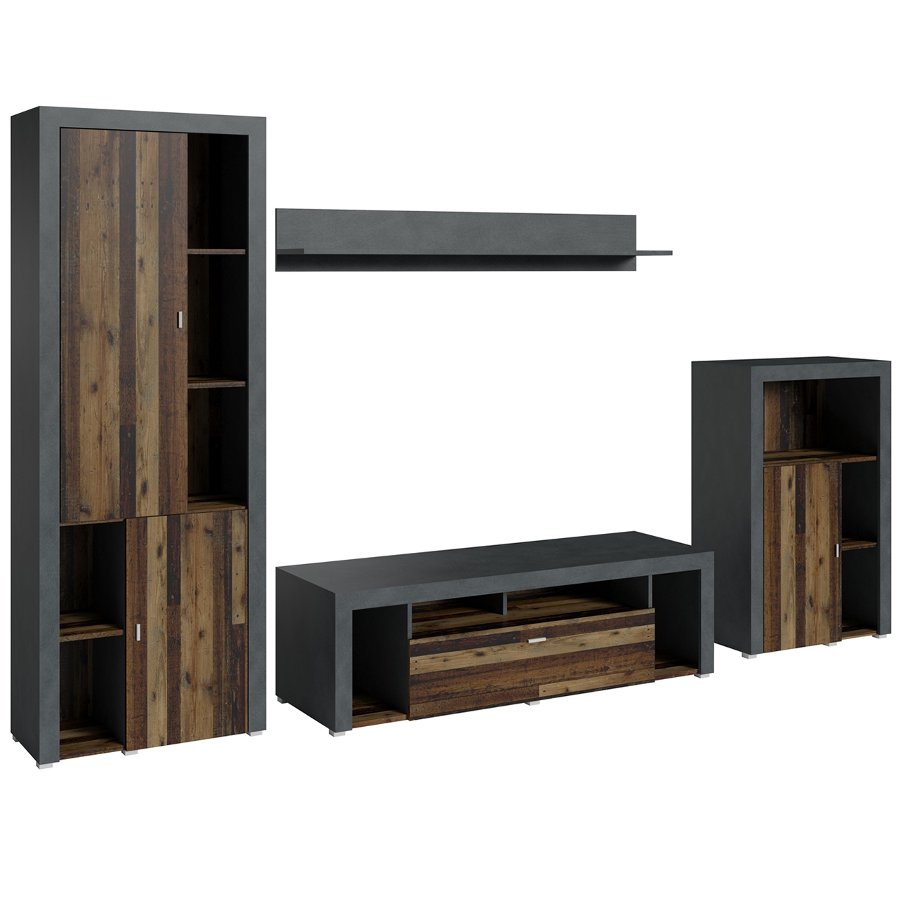 Meblościanka NELA HELVETIA