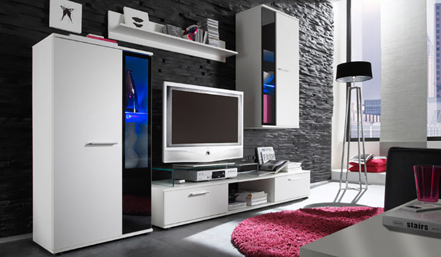 Meblościanka Salsa Bialy