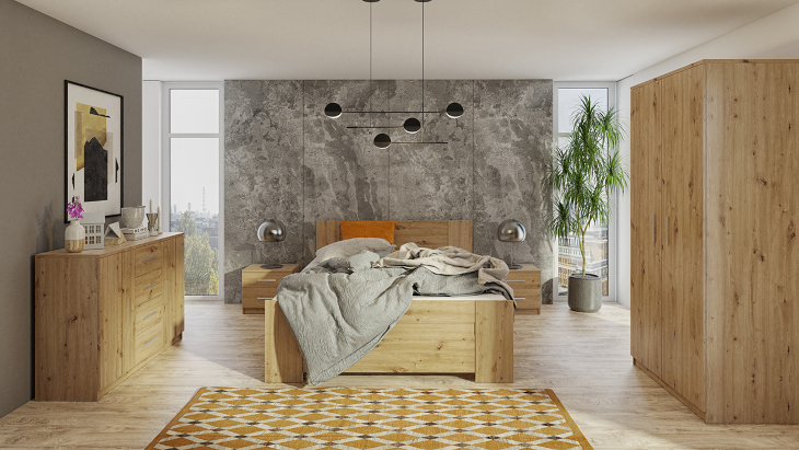 sypialnia boney 7 dab artisan