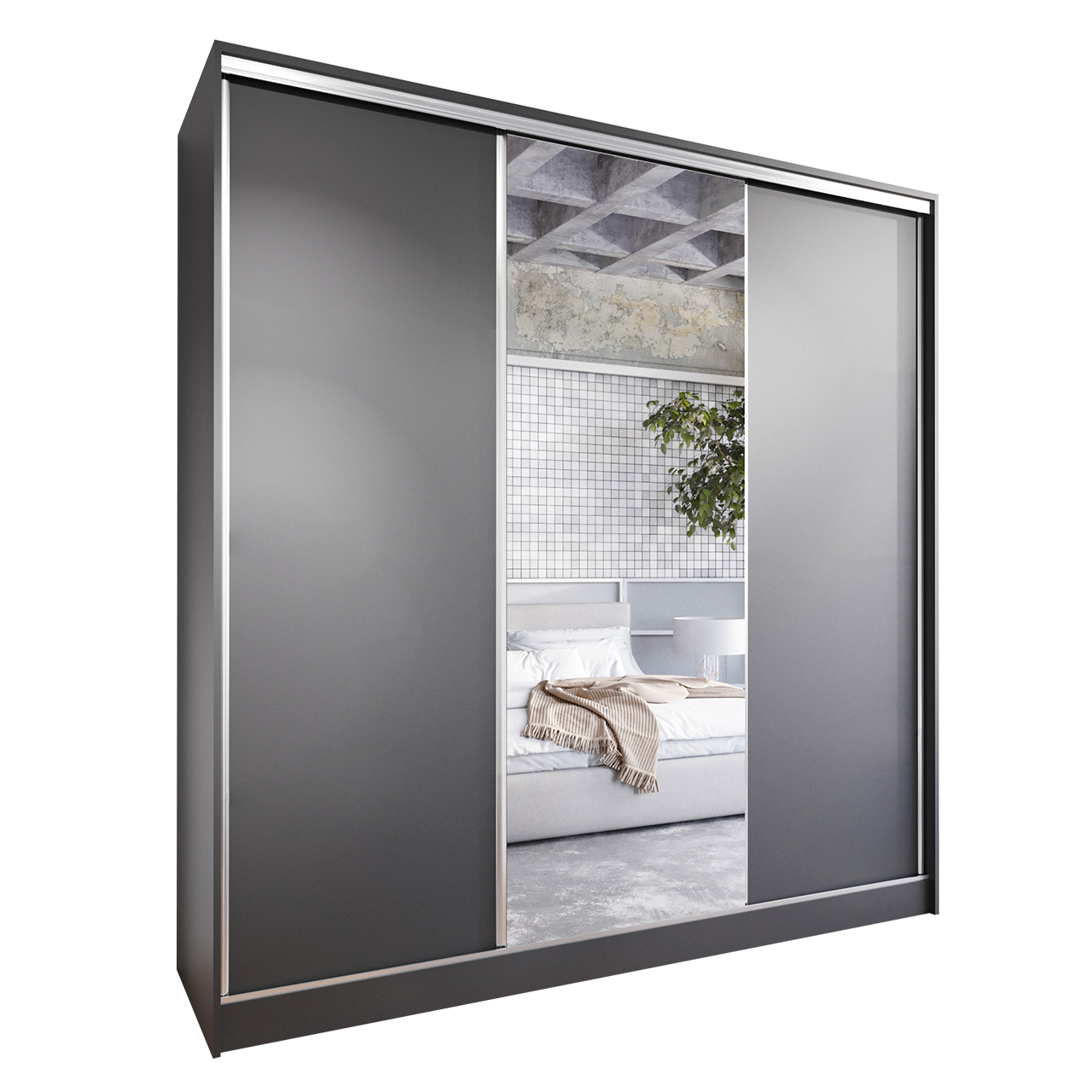 Szafa przesuwna z lustrem CORINA