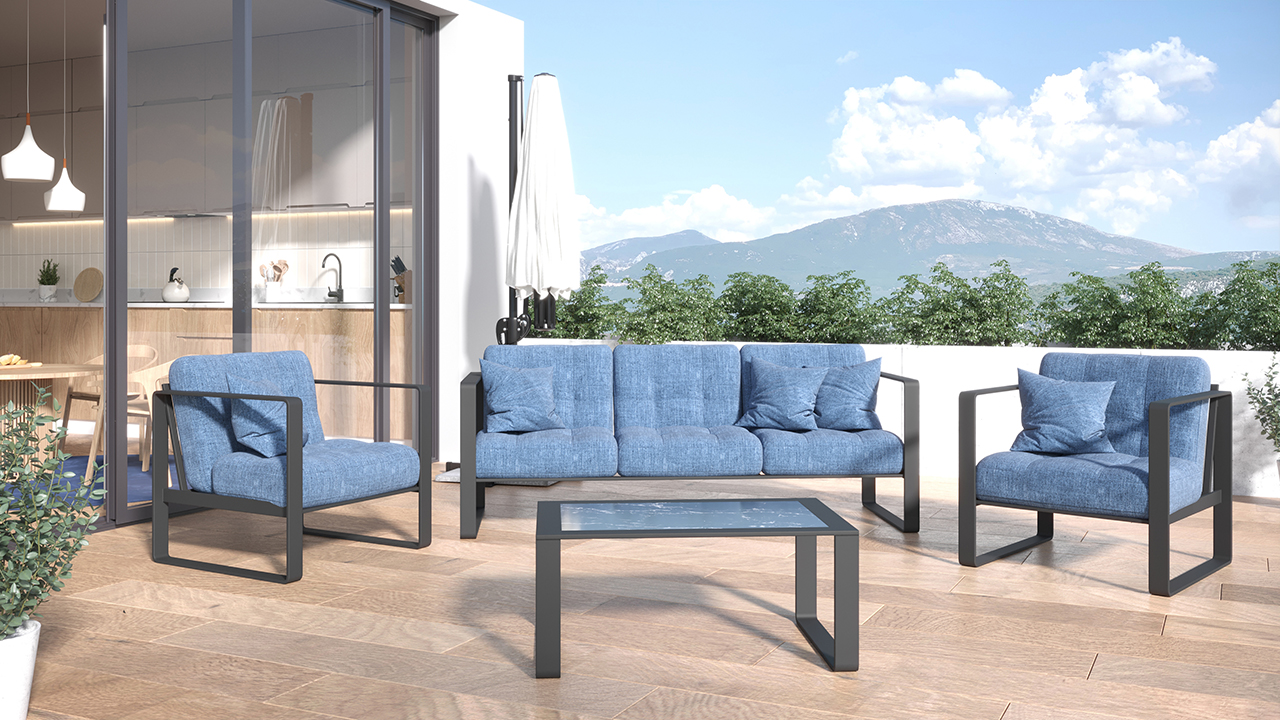 Zestaw mebli ogrodowych VERANO