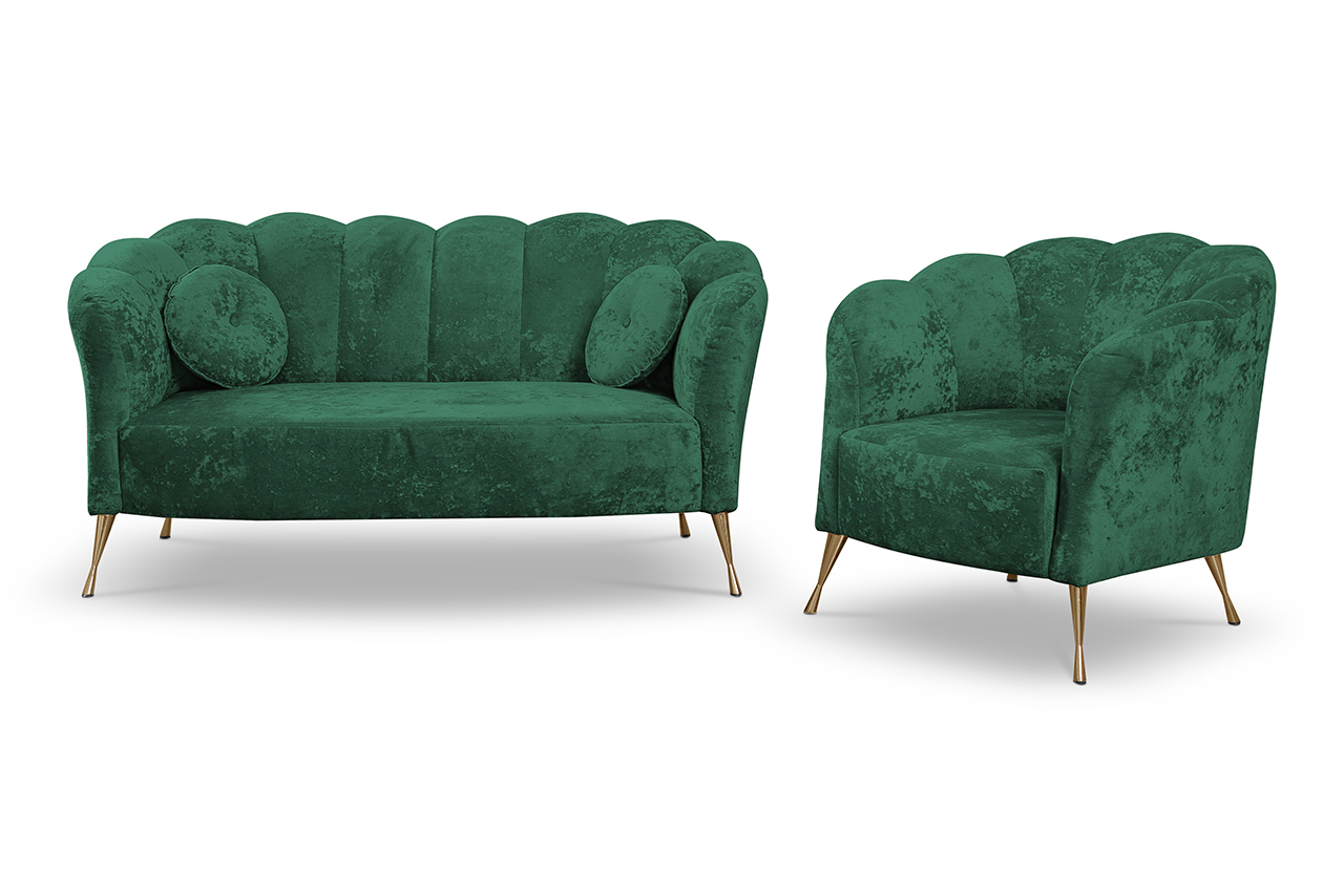 Zestaw wypoczynkowy 2 + 1 ADRIA eureka 2121 czarny