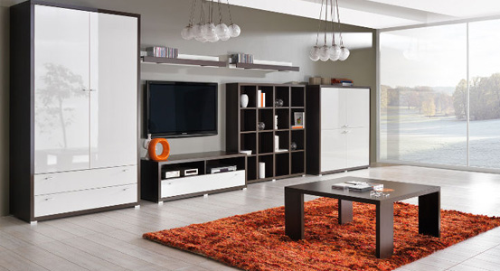 Eklektyczny pokój dzienny; jakie meble wybrać?