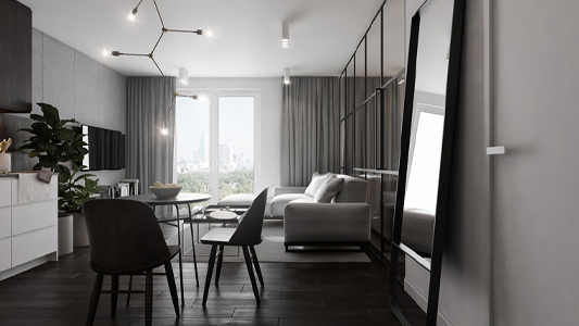 Elegancka kawalerka – jak ją urządzić?