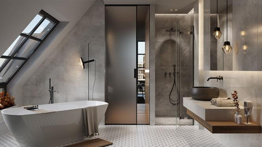 Łazienka w stylu loft