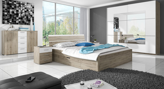 Mała sypialnia bez okna - inspiracje