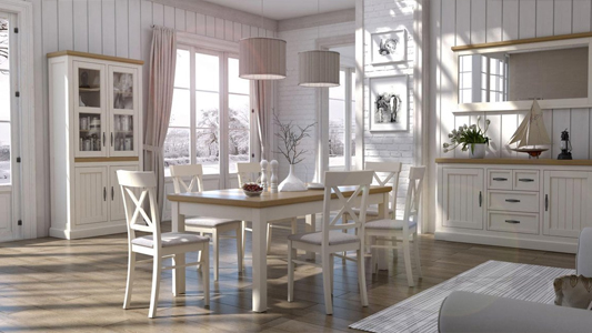 Meble do jadalni w salonie