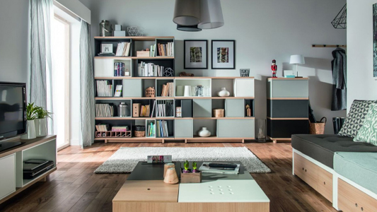 Meble modułowe do nowoczesnego mieszkania