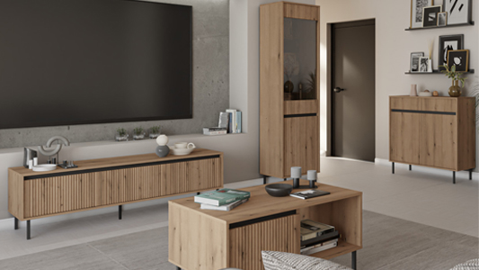 Meble pokojowe w kolorze dębu – jak je zaaranżować?