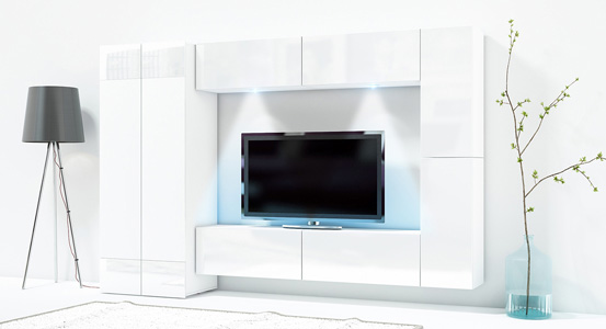 Meblościanki z szafą