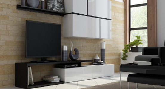 Nowoczesne meblościanki, które robią wrażenie!