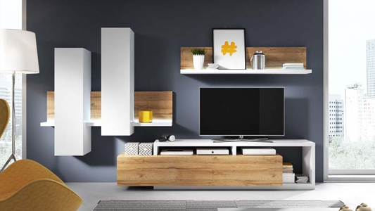 Przegląd najmodniejszych meblościanek do małego salonu