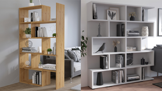 Regał schodkowy - funkcjonalny i designerski mebel