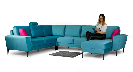 Rozkładany narożnik do salonu