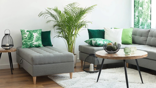 Urządzamy salon w stylu urban jungle